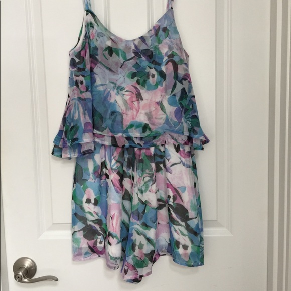 Blue Print Romper. - Picture 2 of 5